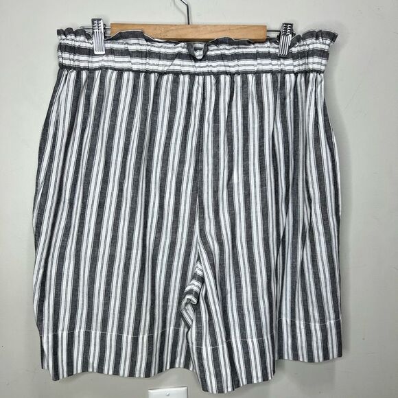 Pennington’s Linen Blend Paper Bag Waist Frill Short - In Every Story Sz 14 NWT - Picture 7 of 11